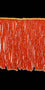 8" Standard Egyptian Fringe (Color Options)
