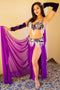 Versace of Cairo: Purple Elegance Bra and Belt