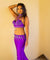 Wafaa of Cairo: Purple Bra and Skirt