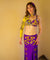 Wafaa of Cairo: Purple and Yellow Sleeve Costume