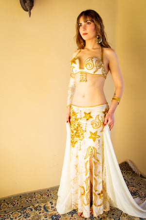 Versace of Cairo: White and Gold Stars