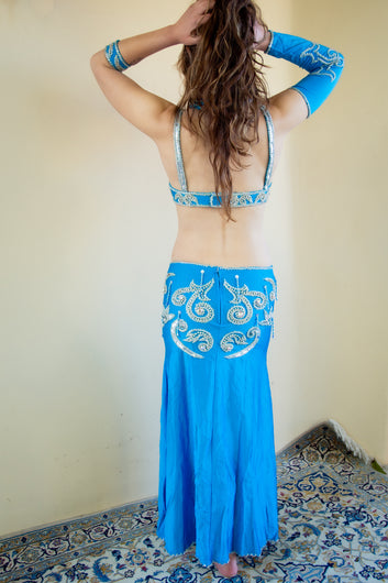 Versace of Cairo: Blue Paisley Princess