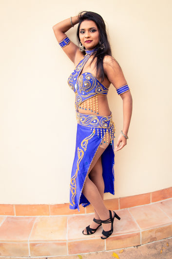 Versace of Cairo: Perfectly Periwinkle Bra and Skirt