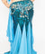 Osmani Blue Sequin Swirl