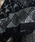 Modern Black and Silver Assuit Shawl With Mixed Motif Design