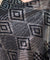 Modern Black and Silver Assuit Shawl with Diamond Matrix