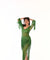 Green Abla Style Dress