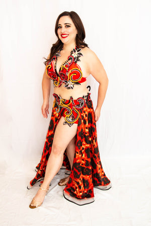 European Collection DinasmaDesigns Red Cheetah