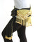 2-Row Triangle Hip Sash with Beaded Fringe (multiple colors available)