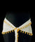 Classic Chiffon Beaded Hip Sash (multiple colors & prints available)